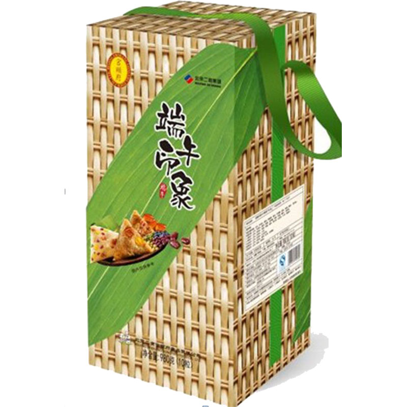 宫颐府粽子 端午印象粽子礼盒980g 